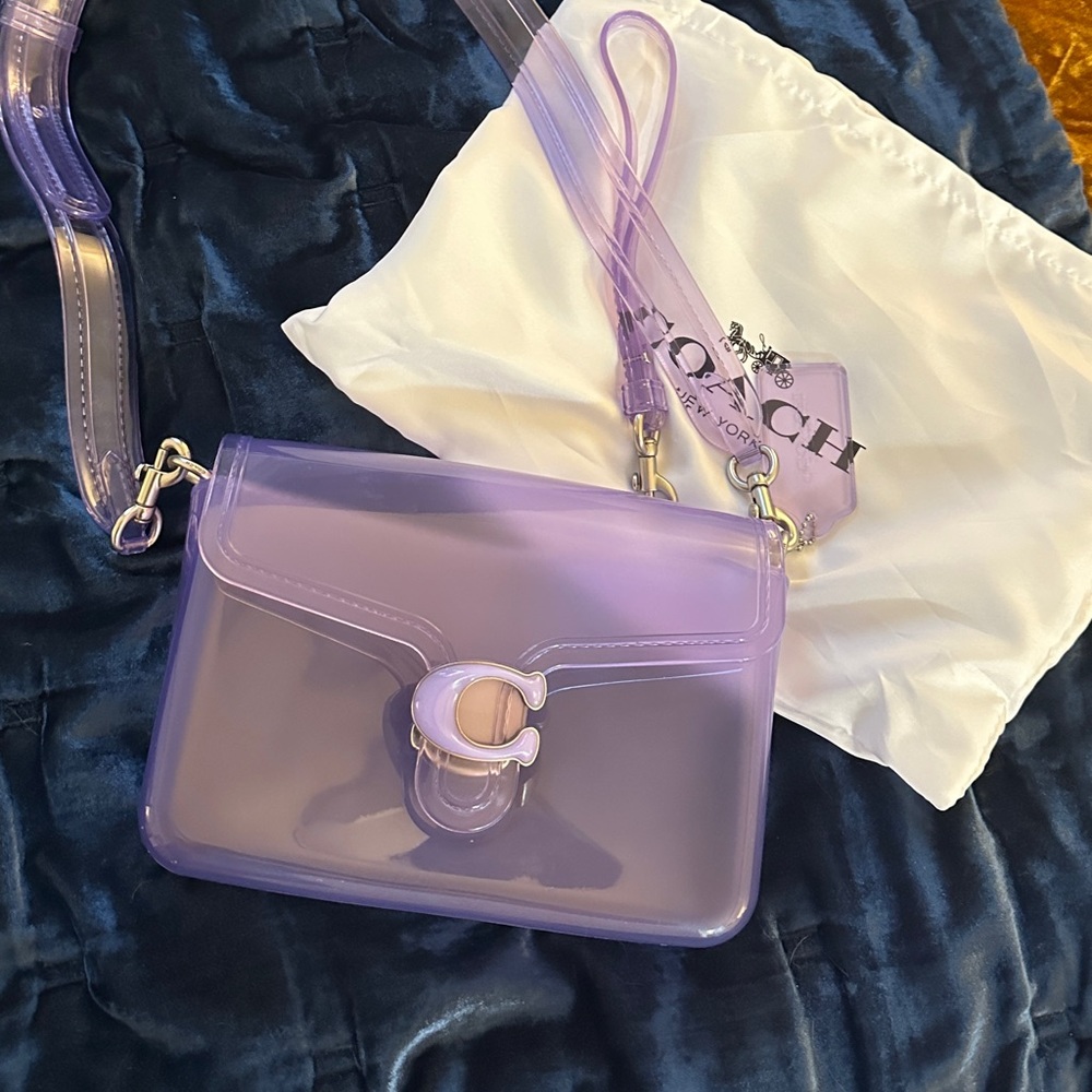 Coach Jelly Tabby Crossbody Purse Bag Lilac Purple Sold Out Everywhere! NWOT